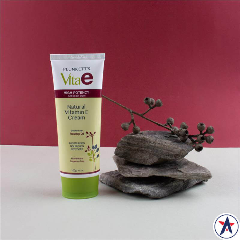 Kem dưỡng da Plunkett's Vita E Natural Vitamin E Cream 100g