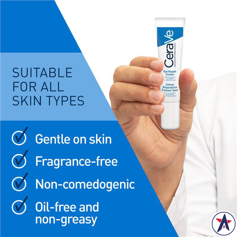 Kem dưỡng phục hồi mắt CeraVe Eye Repair Cream 14ml