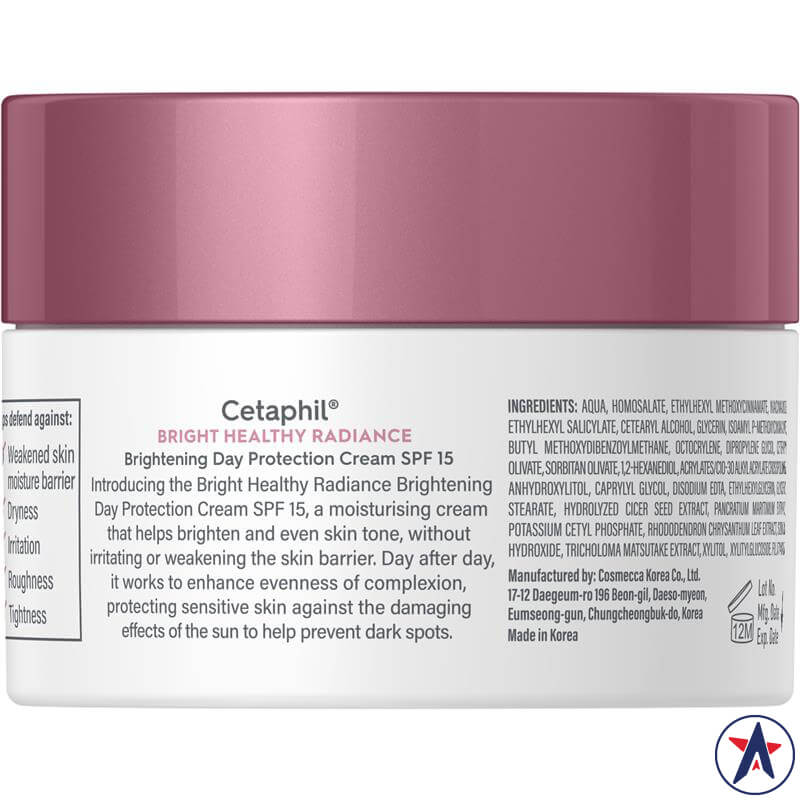 Kem dưỡng sáng da ban ngày Cetaphil Bright Healthy Radiance SPF15 50g