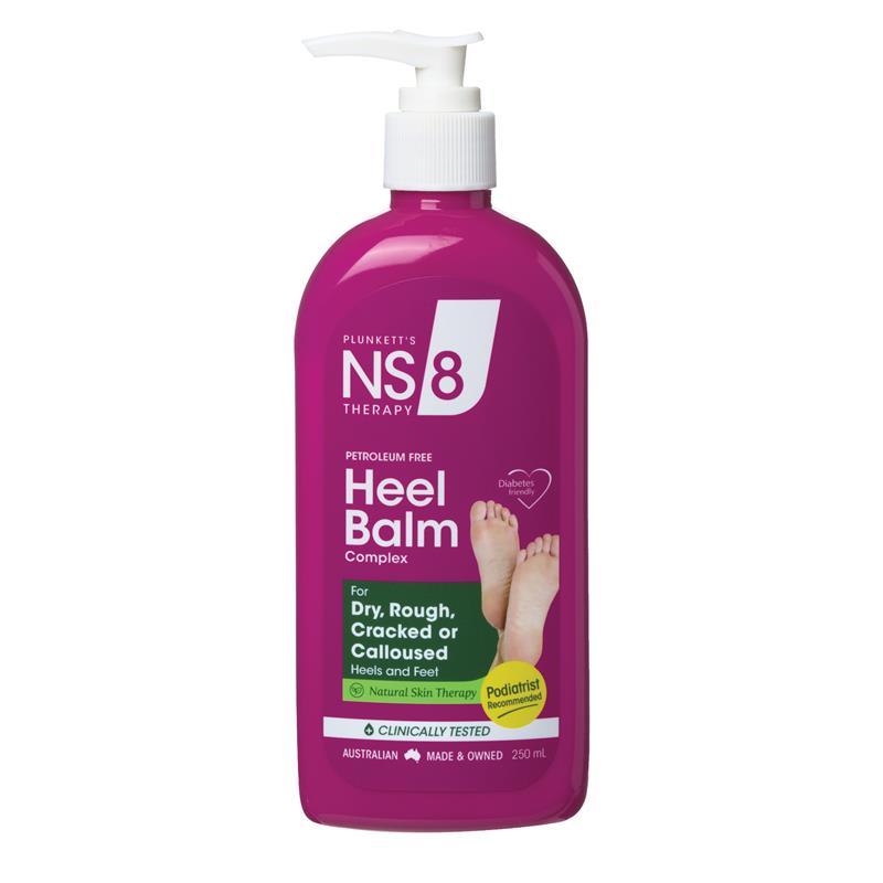 Kem dưỡng & trị nứt gót chân Plunkett's NS8 Heel Balm Complex