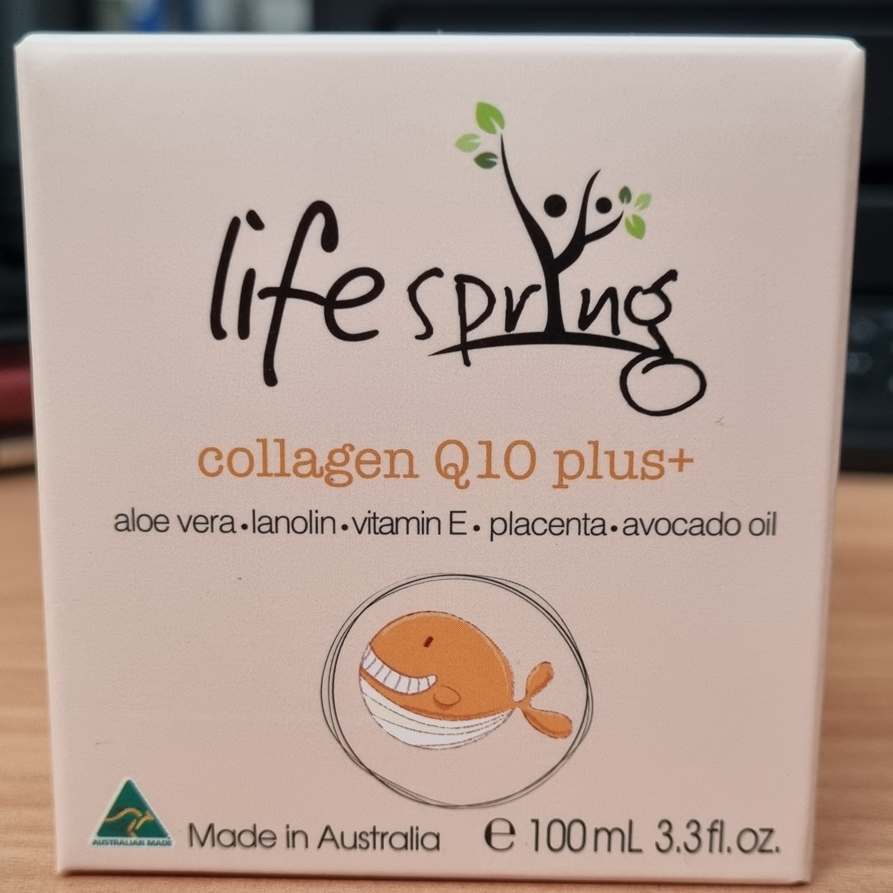 Kem nhau thai cừu Úc LifeSpring Collagen Q10 Plus+ 100ml | Thương hiệu Úc