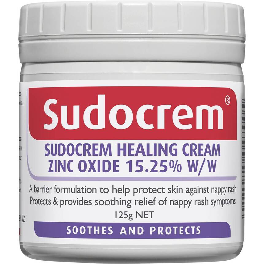 Kem trị hăm cho bé Sudocrem của Úc Healing Cream Zinc Oxide 125g | Sản phẩm Úc