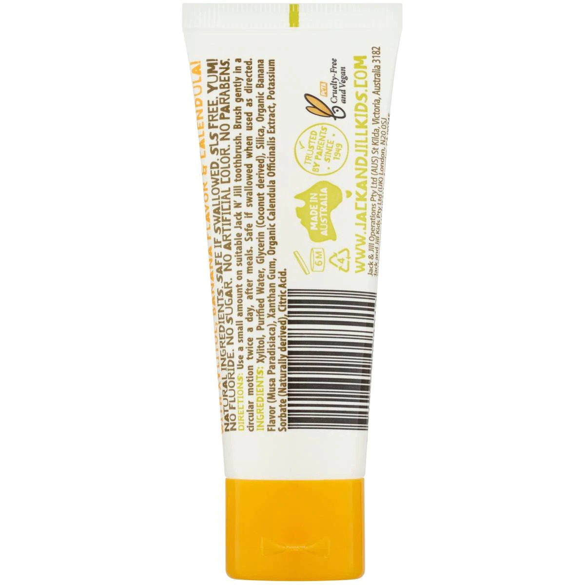 Kem đánh răng cho bé Jack N' Jill Organic Children Natural Toothpaste