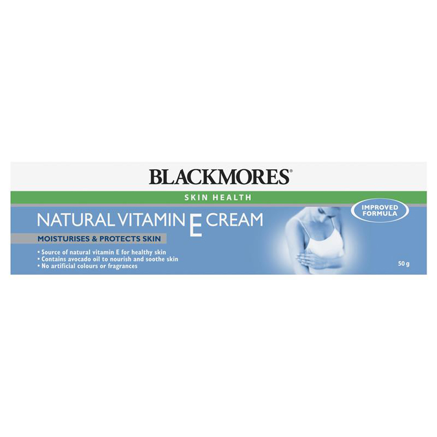 Kem dưỡng da Blackmores Natural Vitamin E Cream của Úc 50g | Sản phẩm chính hãng Úc