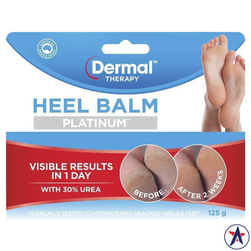 Kem dưỡng ẩm phục hồi gót chân Dermal Therapy Heel Balm Platinum