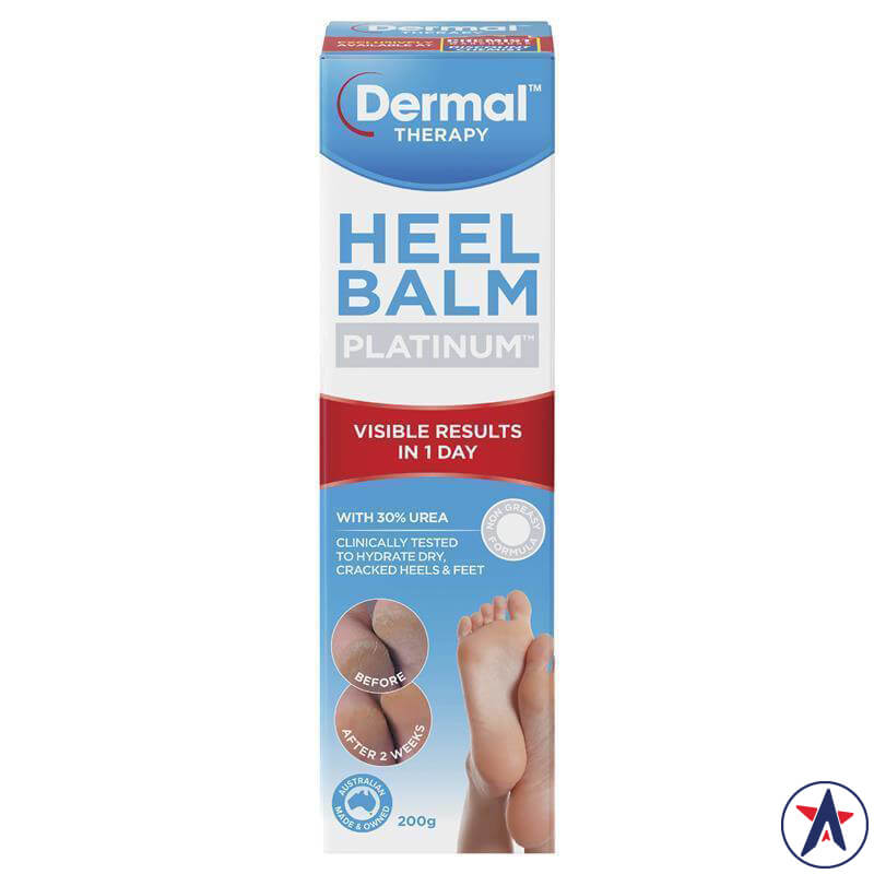 Kem dưỡng ẩm phục hồi gót chân Dermal Therapy Heel Balm Platinum