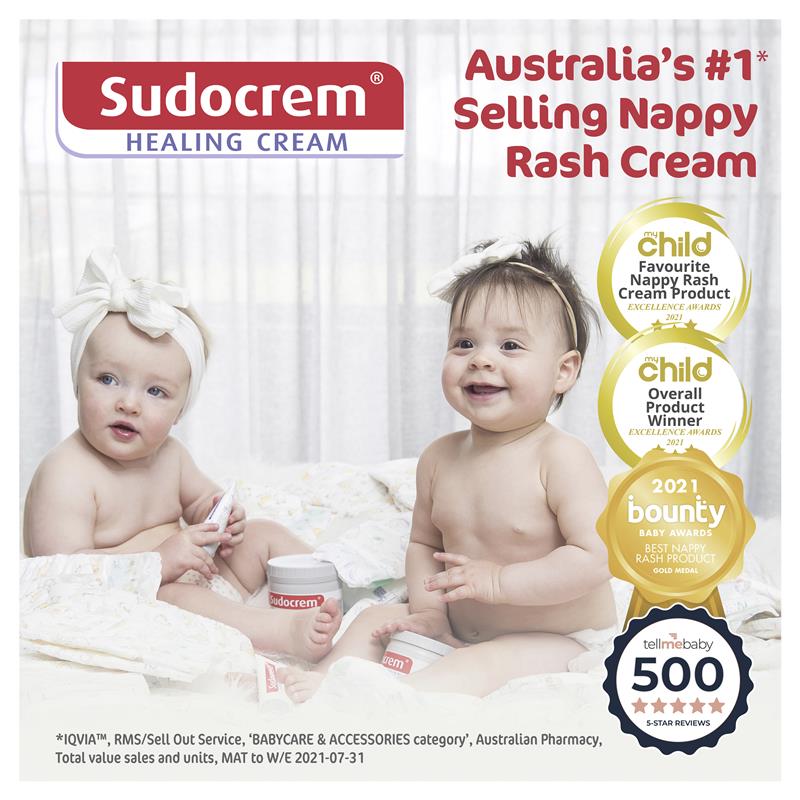 Kem trị hăm cho bé Sudocrem Healing Cream Zinc Oxide 15.25% của Úc