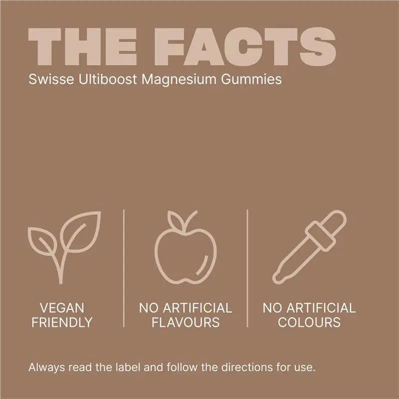 Kẹo dẻo bổ sung Magie Swisse Ultiboost Magnesium