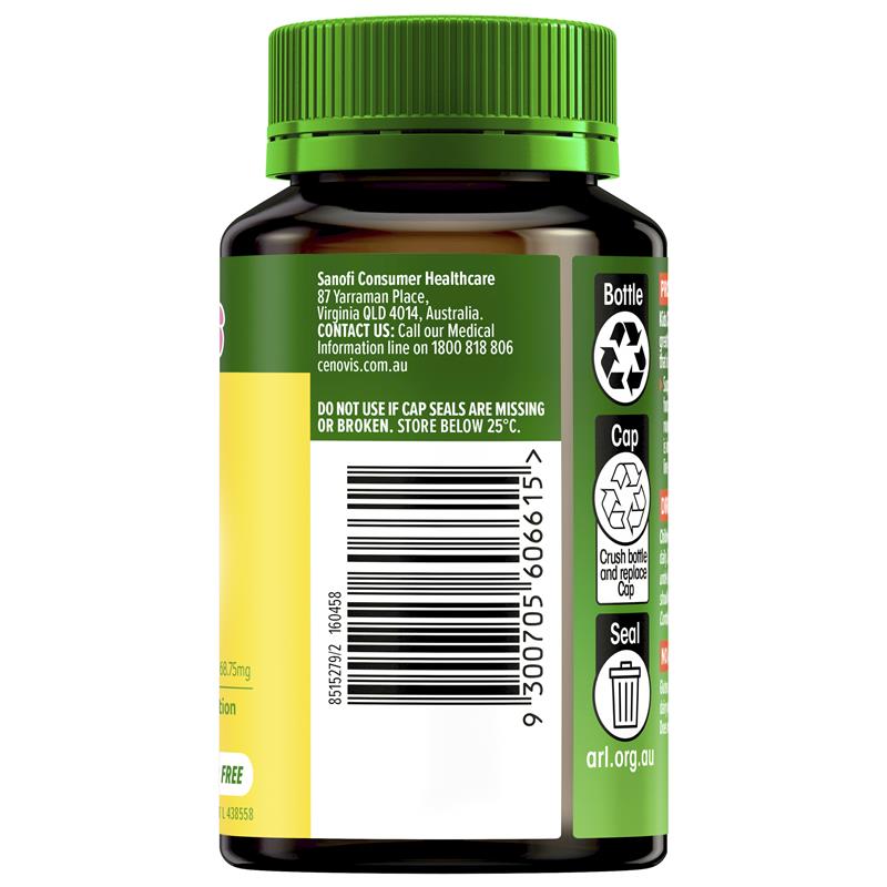 Kẹo bổ sung vitamin C cho bé vị chanh Cenovis Kids Chewable 250mg 150 viên