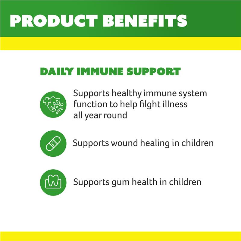 Kẹo bổ sung vitamin C cho bé vị chanh Cenovis Kids Chewable 250mg 150 viên