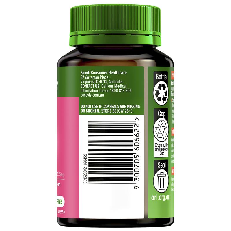 Kẹo bổ sung vitamin C cho bé vị dâu Cenovis Kids 250mg Strawberry 150 viên