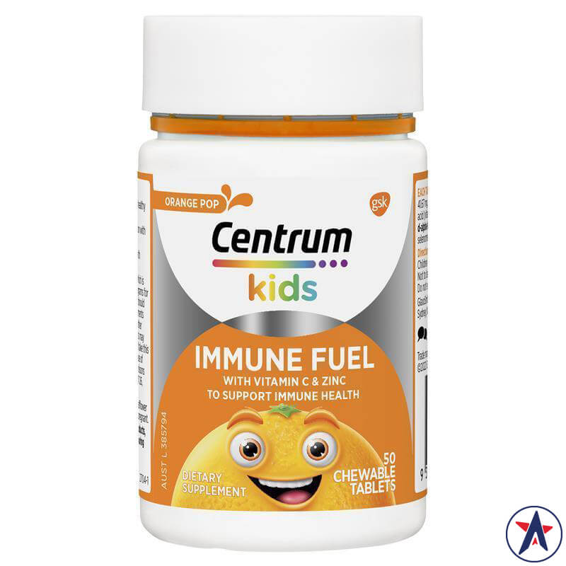 Kẹo tăng đề kháng cho bé Centrum Kids Immune Fuel 50 viên | Mua sắm hàng Úc tại Ausmart