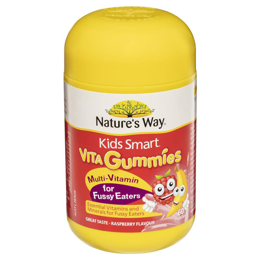 Nature's Way Vita Gummies Multi Vitamin for Fussy Eaters 60 viên | Sản phẩm chất lượng Úc