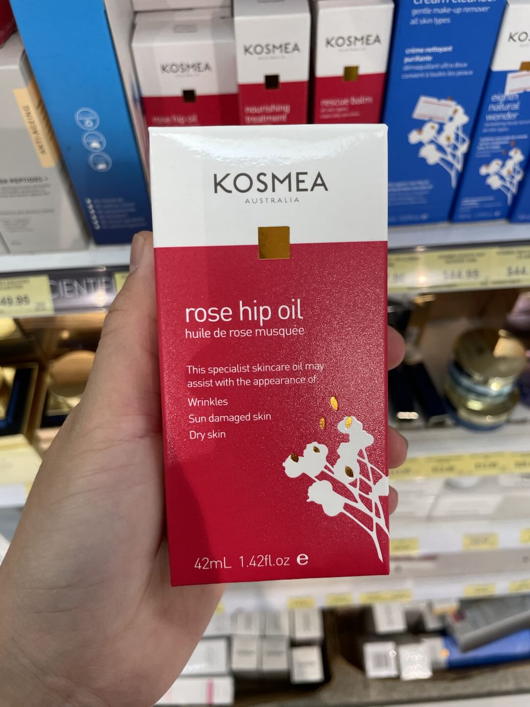 Tinh dầu nụ tầm xuân Kosmea Certified Organic Rose Hip Oil