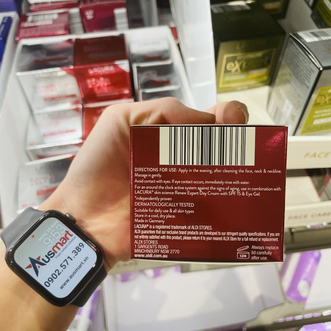 Kem dưỡng da ban đêm LACURA Renew Expert Regenerating công thức cải tiến