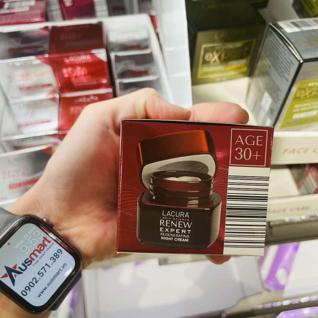Kem dưỡng da ban đêm LACURA Renew Expert Regenerating công thức cải tiến