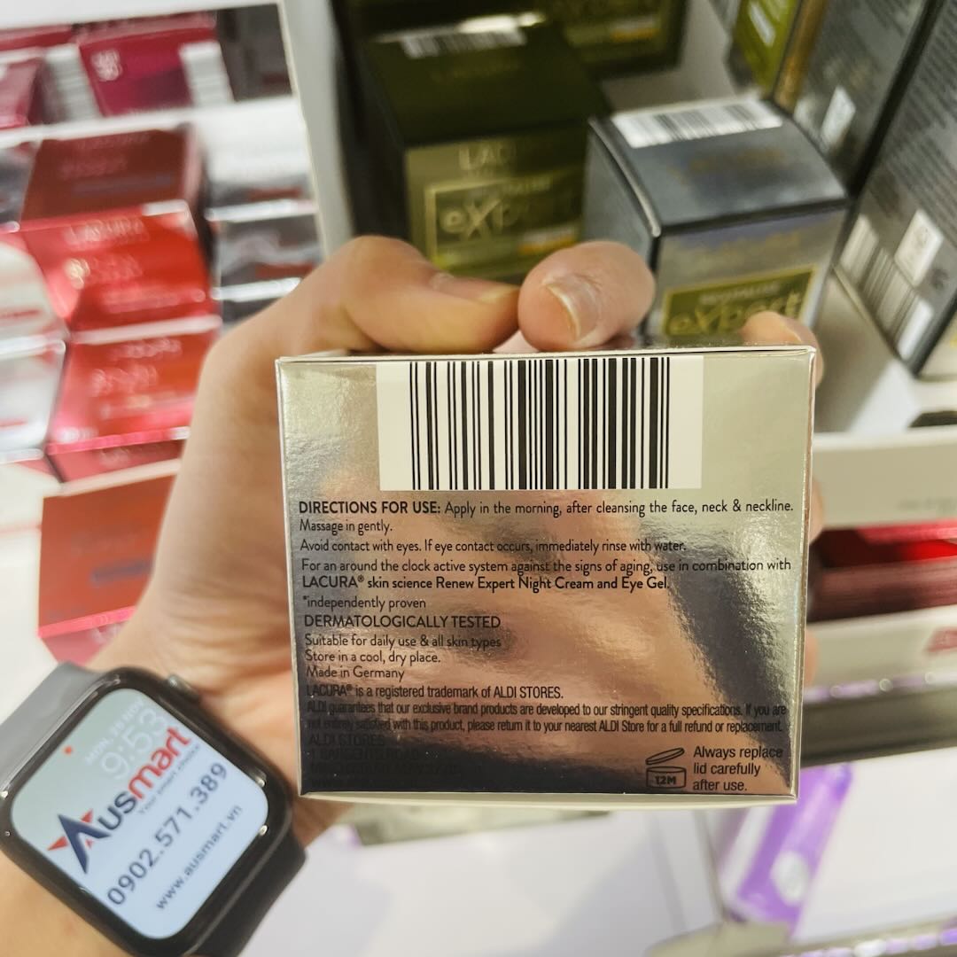 Kem dưỡng da chống nhăn ban ngày LACURA Renew Expert Wrinkle Filling Day Cream SPF 15