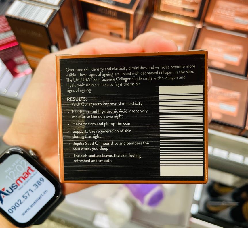 Kem dưỡng da ban đêm LACURA Collagen Code Night Cream 50ml