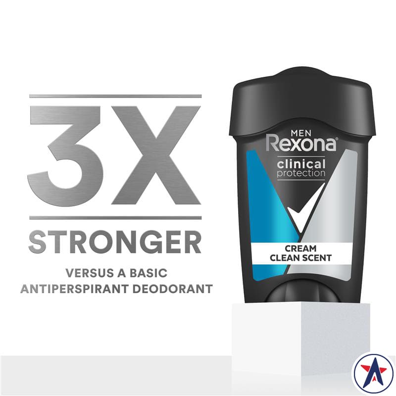 Lăn khử mùi cho nam Rexona Men Clinical Protection Clean Scent 45ml