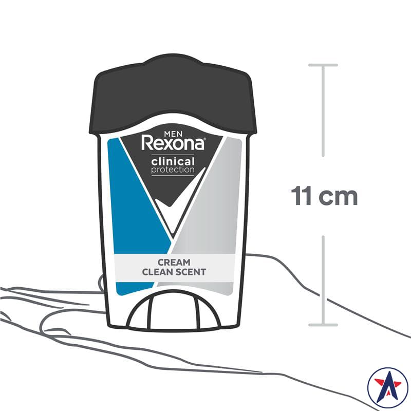 Lăn khử mùi cho nam Rexona Men Clinical Protection Clean Scent 45ml