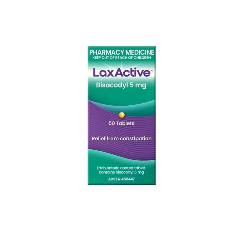 Viên uống nhuận tràng LaxActive bisacodyl 5mg