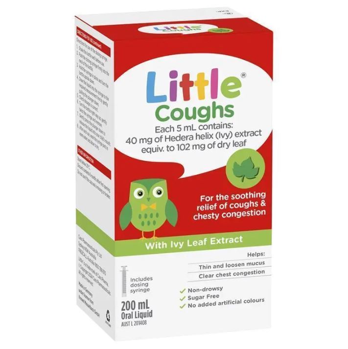 Siro ho cho bé từ 2 tuổi Little Coughs