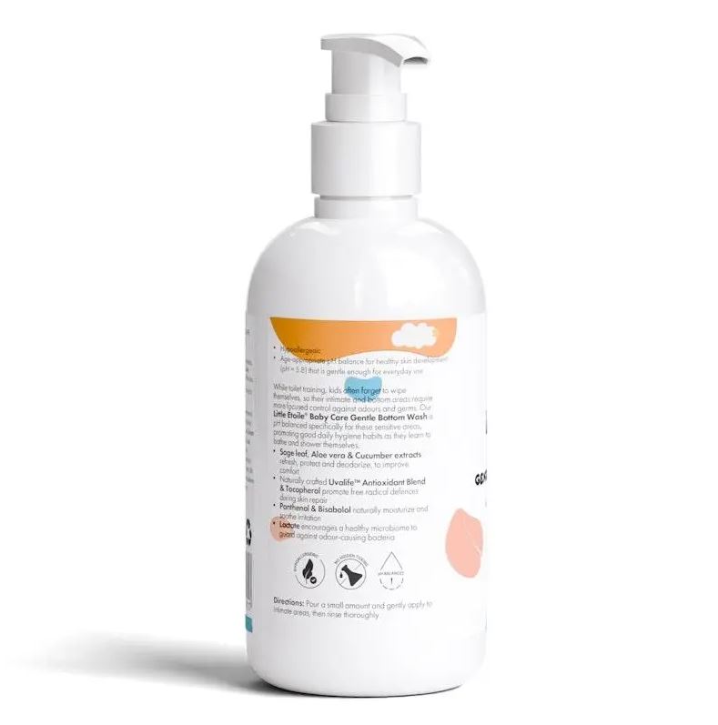 Sữa rửa vùng kín & mông dịu nhẹ cho bé từ 2 tuổi Little Etoile Gentle Bottom Wash for Delicate Skin (2+ Years)