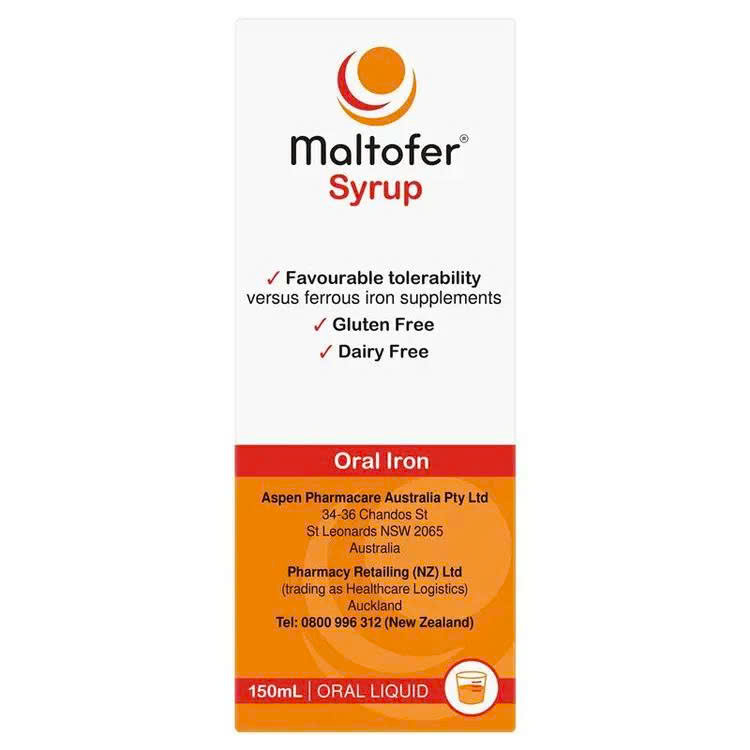 Siro bổ sung sắt Maltofer Oral Iron Syrup 100mg