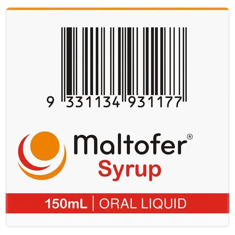Siro bổ sung sắt Maltofer Oral Iron Syrup 100mg