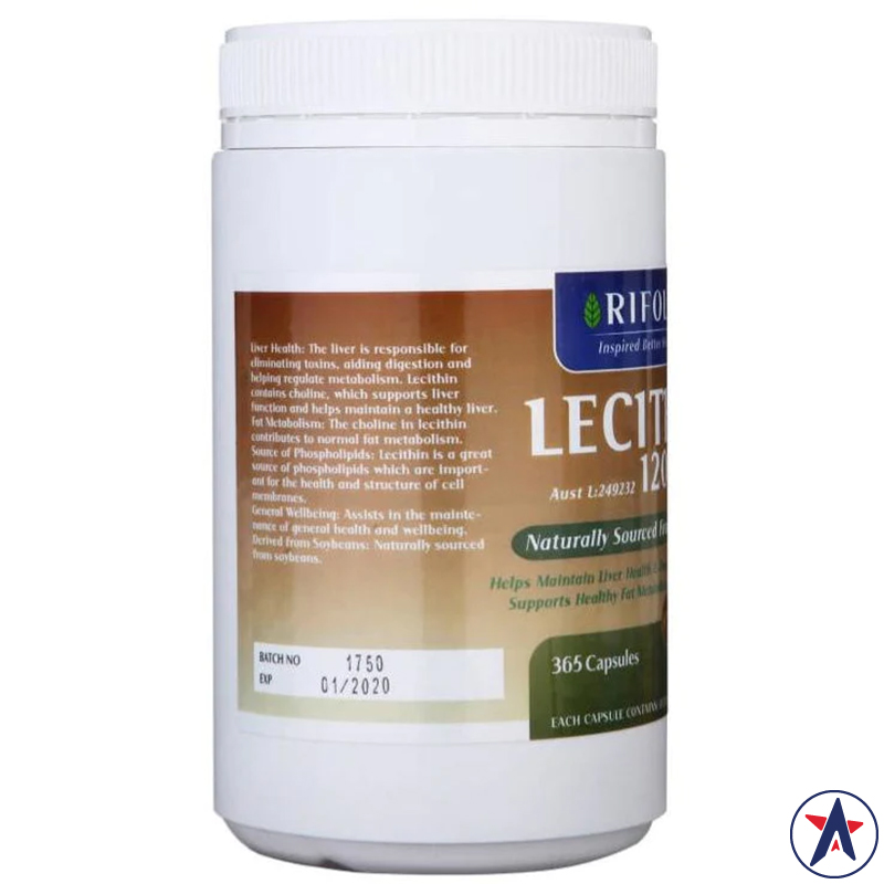 Mầm đậu nành Rifold Lecithin 1200mg 365 viên | Sản phẩm chất lượng từ Úc