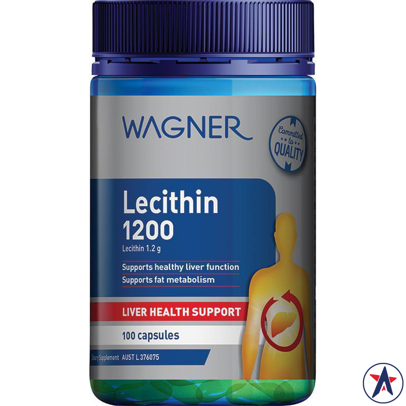 Mầm đậu nành Wagner Lecithin 1200mg hỗ trợ chức năng Gan 100 viên | Australia Mart - Ausmart.vn