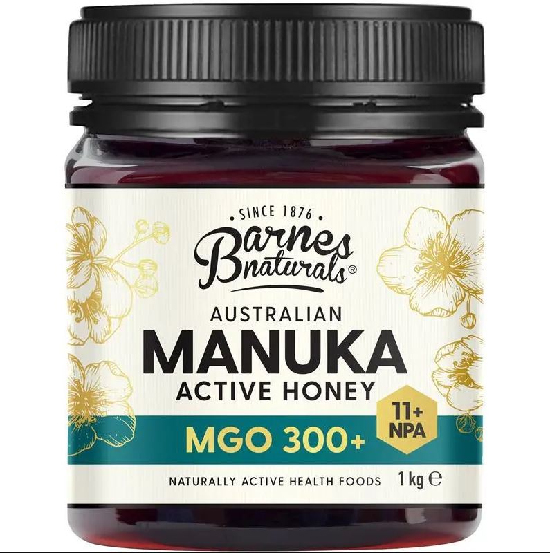 Barnes Naturals Australian Manuka Honey MGO 300+
