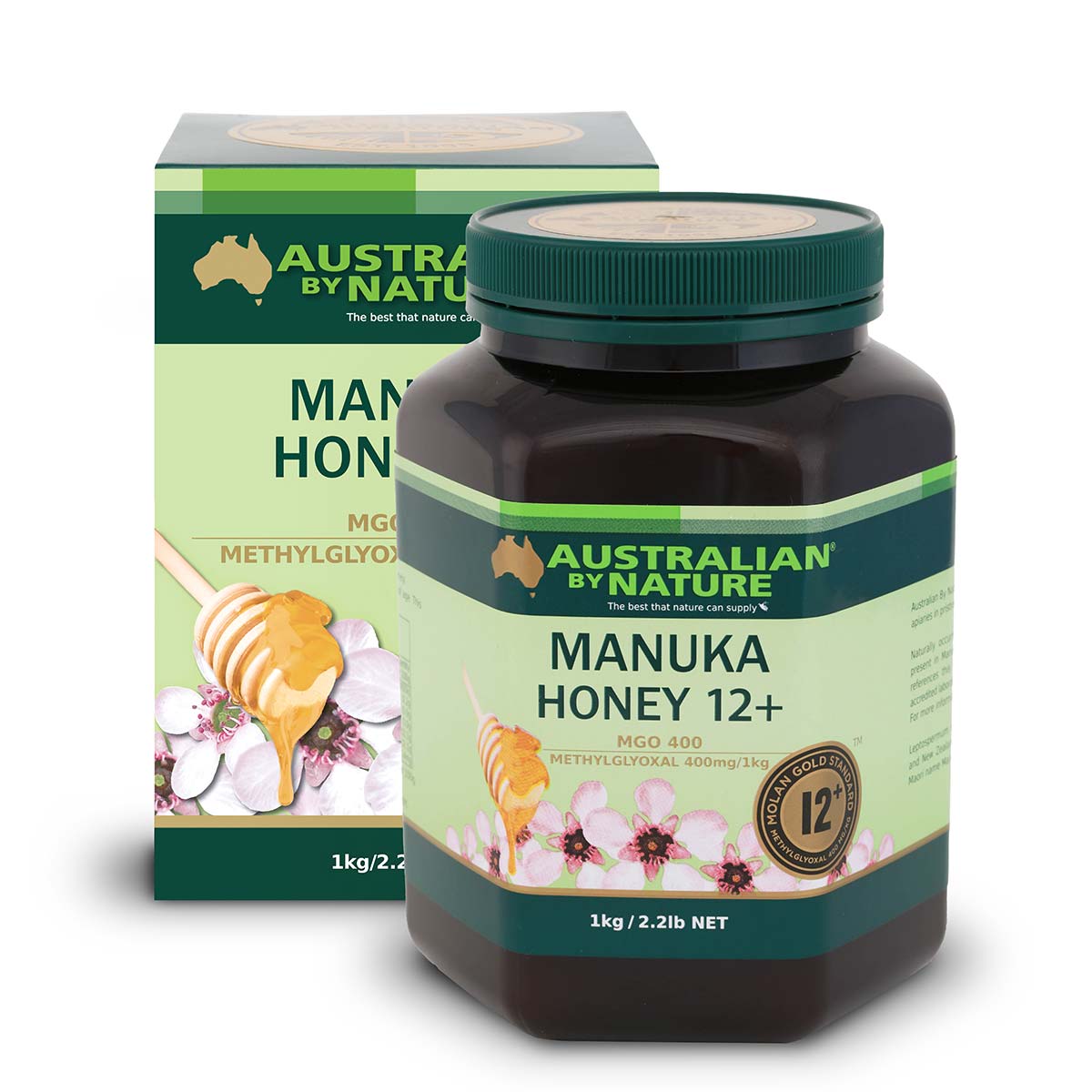 Mật ong Manuka Australian By Nature Manuka Honey 12+ (MGO 400)