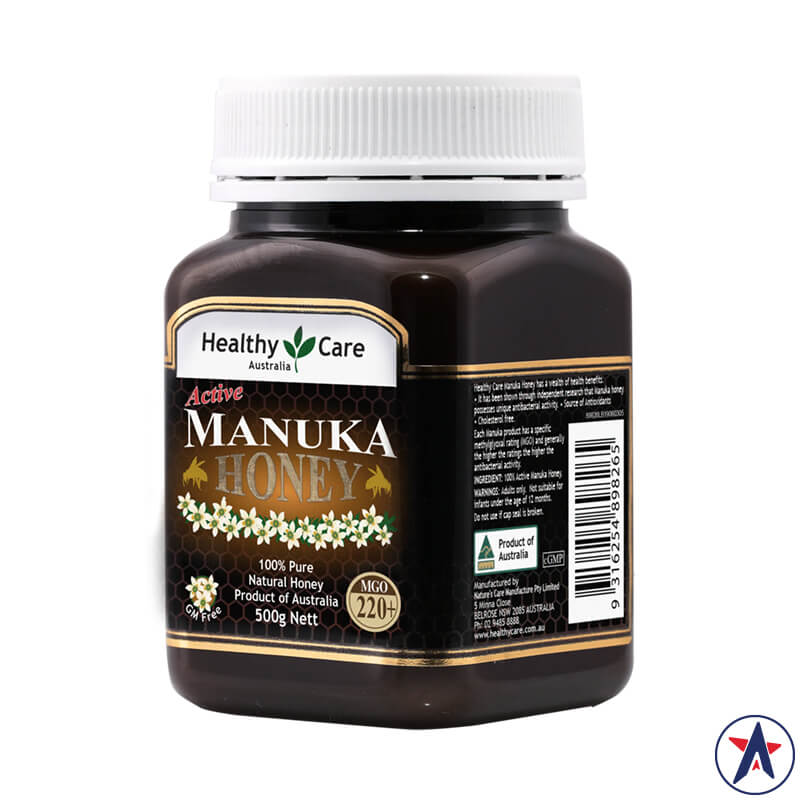 Mật ong Healthy Care Manuka Honey MGO 220+ (UMF 12+) 500g