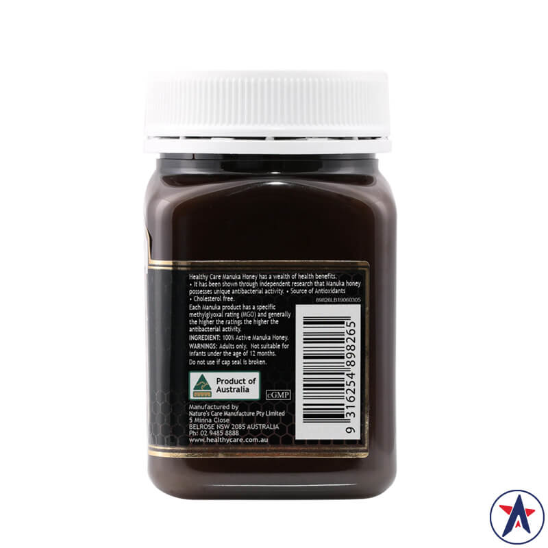 Mật ong Healthy Care Manuka Honey MGO 220+ (UMF 12+) 500g