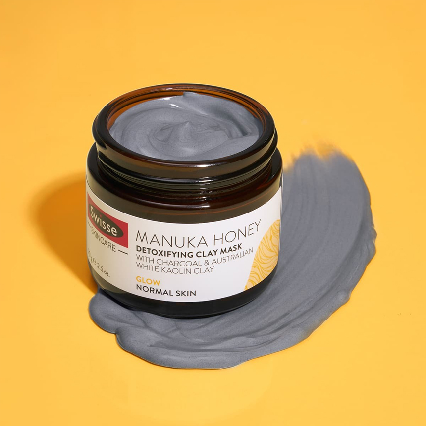Mặt nạ Swisse Skincare Manuka Honey Detoxifying Clay Mask 70g
