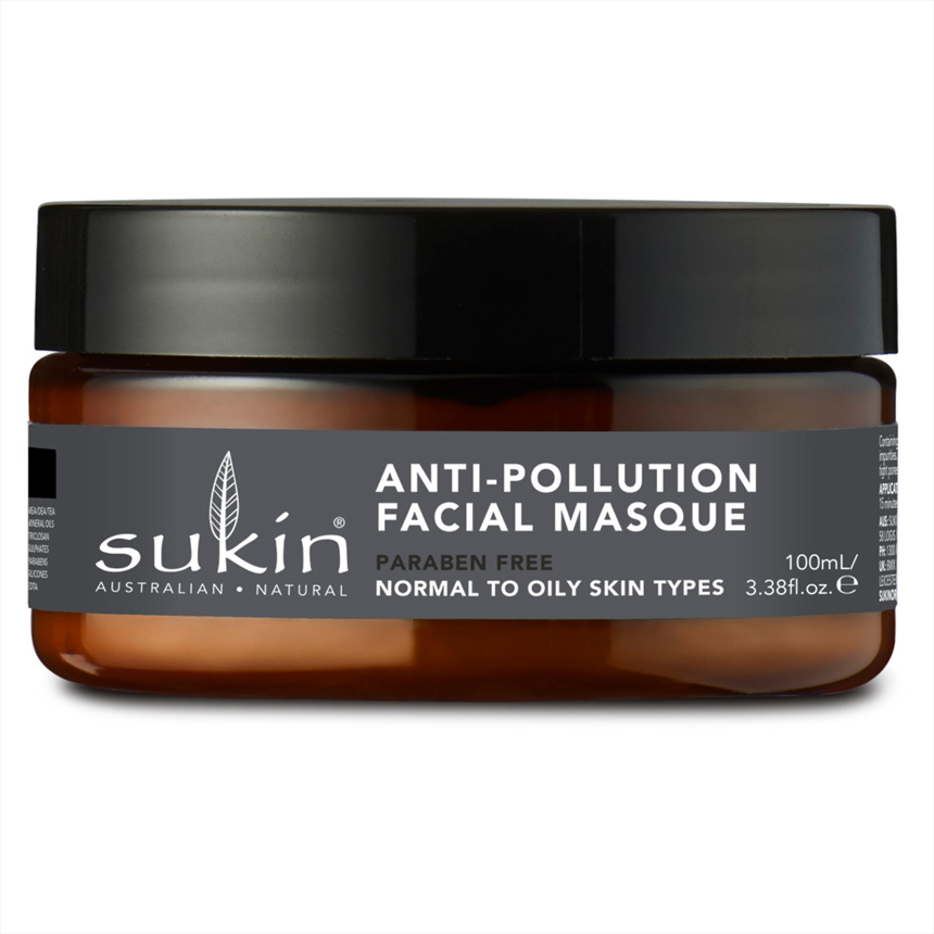 Mặt nạ than tre Sukin Oil Balancing Charcoal Anti-Pollution 100ml | Thương hiệu Úc