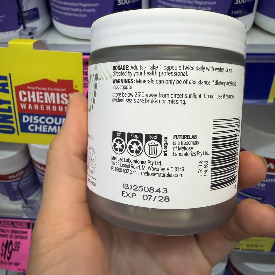 Viên uống tăng Testosterone cho nam Melrose FutureLab Testosterone Matrix 60 viên