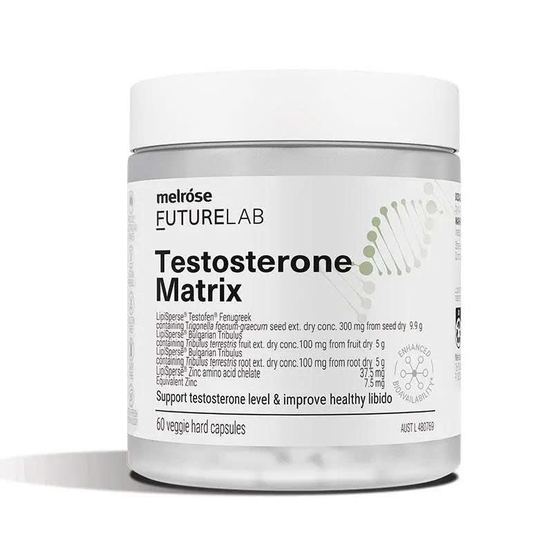 Viên uống tăng Testosterone cho nam Melrose FutureLab Testosterone Matrix 60 viên
