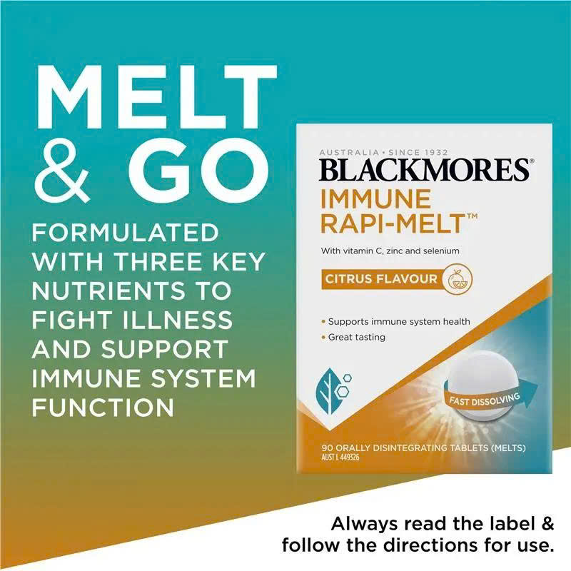 Viên ngậm tăng đề kháng Blackmores Immune Rapi-Melt