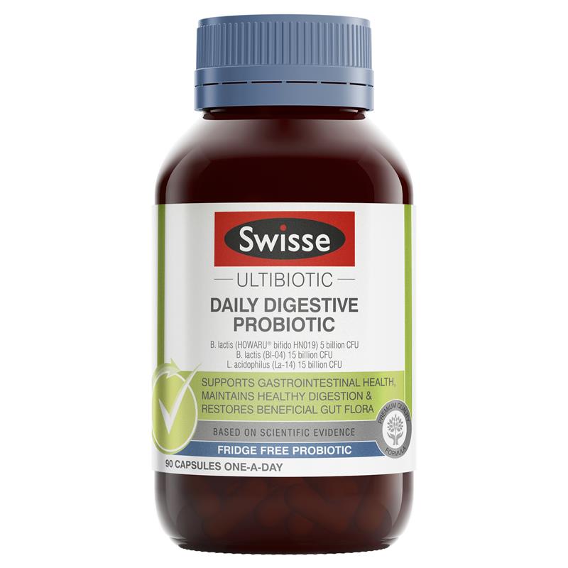 Men tiêu hóa Swisse Ultibiotic Daily Digestive Probiotic