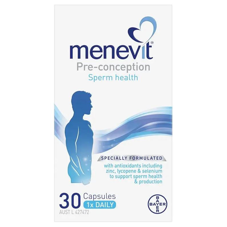 Menevit Pre-Conception Sperm Health cho nam giới