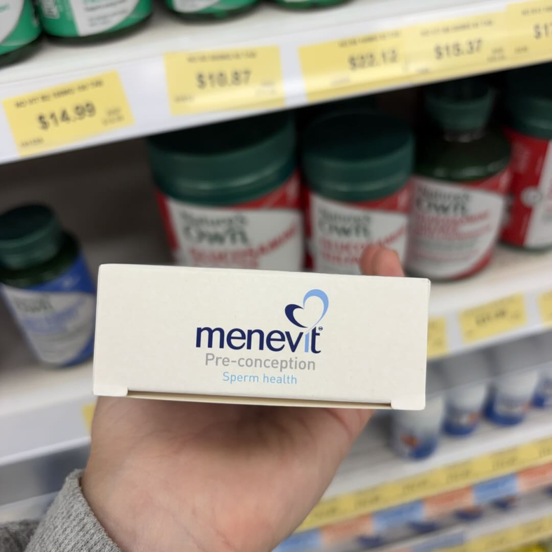 Menevit Pre-Conception Sperm Health cho nam giới