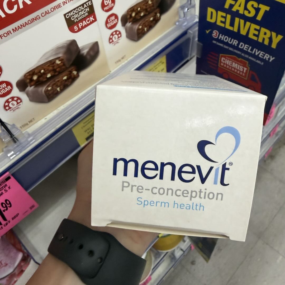Menevit Pre-Conception Sperm Health cho nam giới