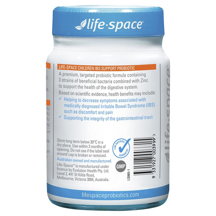 Men vi sinh cho bé Life Space Children IBS Support Probiotic 60g