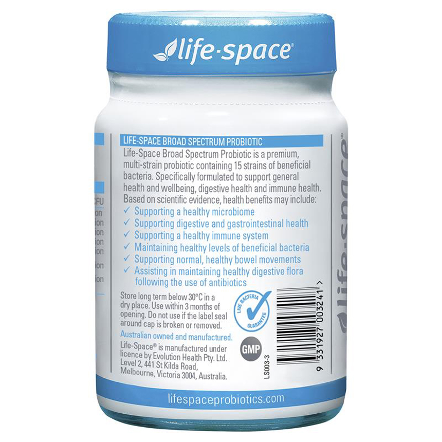 Men vi sinh Life Space Broad Spectrum Probiotic