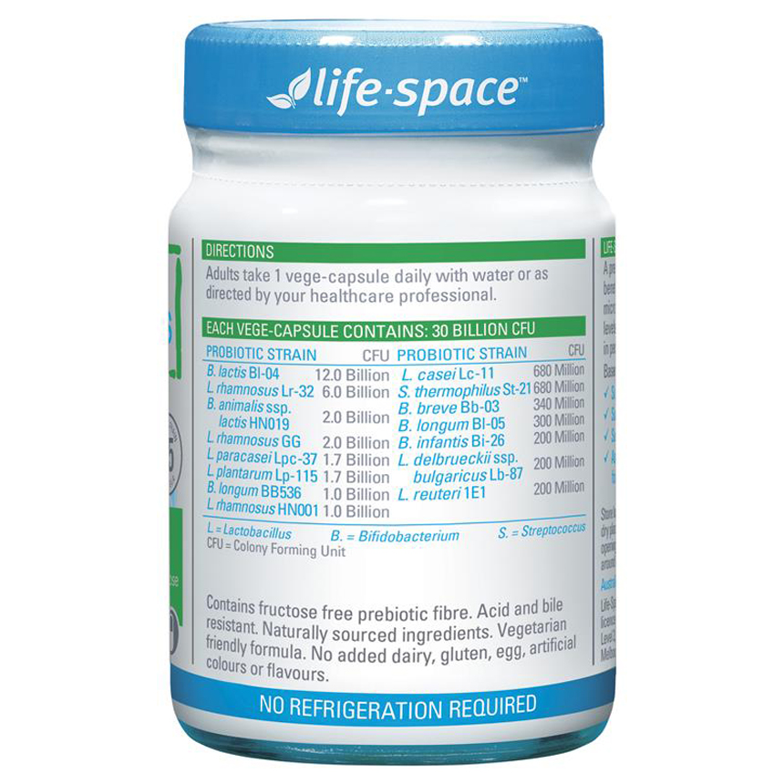 Men vi sinh Life Space Probiotic for 60+ Years