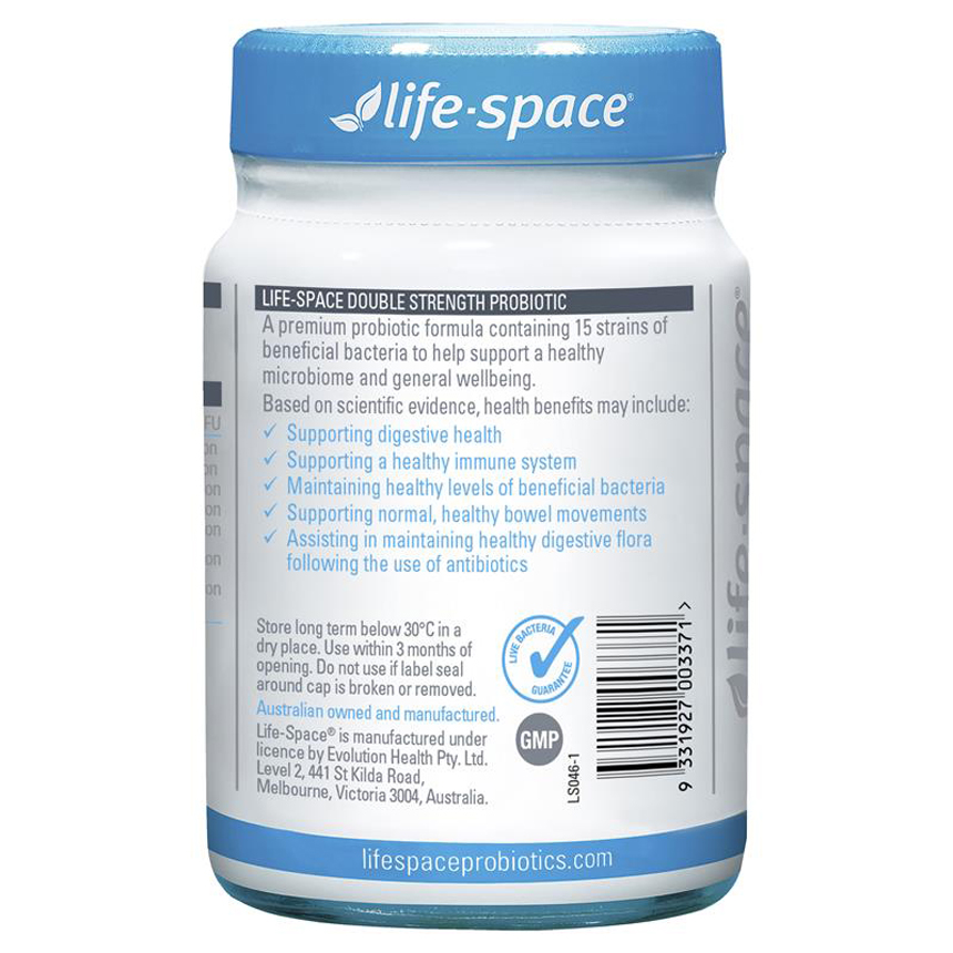 Men vi sinh Úc Life Space Double Strength Probiotic 30 viên