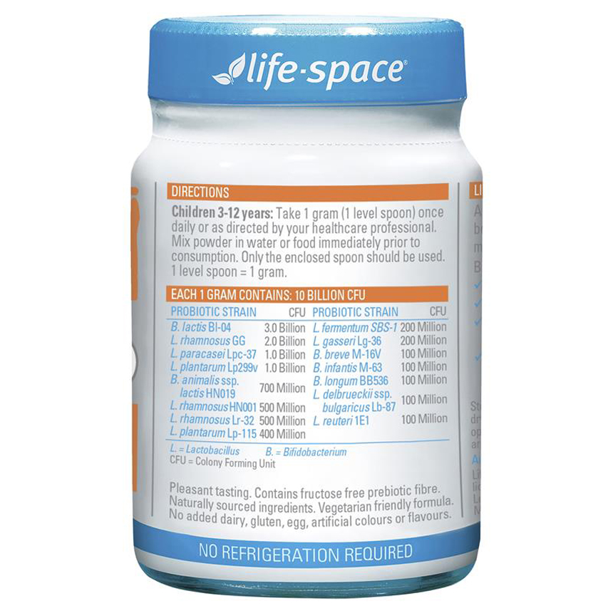 Men vi sinh cho bé Life Space Probiotic Powder for Children