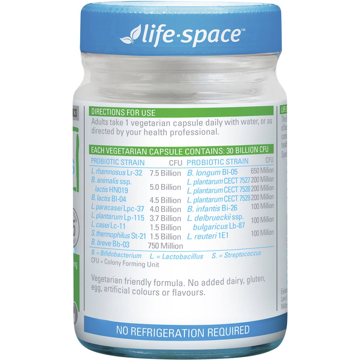 Men vi sinh Life Space Probiotic for 60+ Years